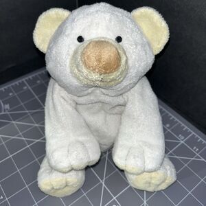 Ty Pluffies CLOUD White Polar Bear 2002 Plush Stuffed Animal NO PAPER TY TAG